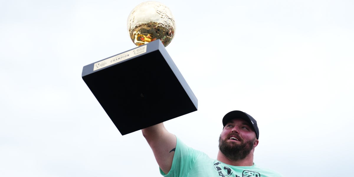 Canadian Mitchell Hooper Wins World's Strongest Man Again