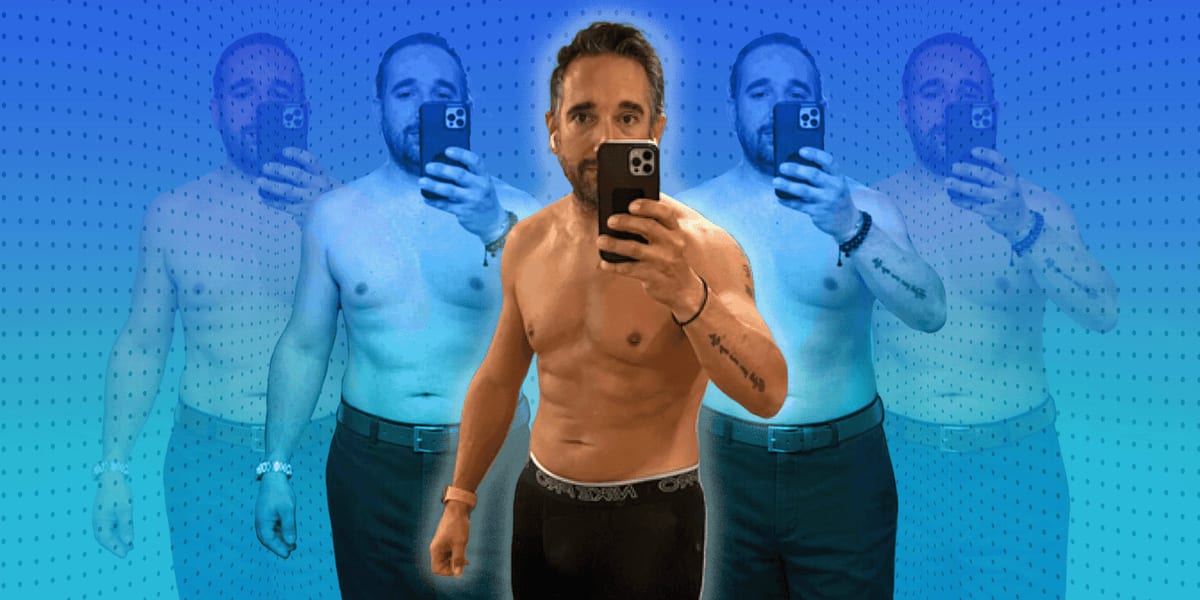 Chef Nicholas Poulmentis in kitchen preparing fresh Mediterranean seafood and vegetables