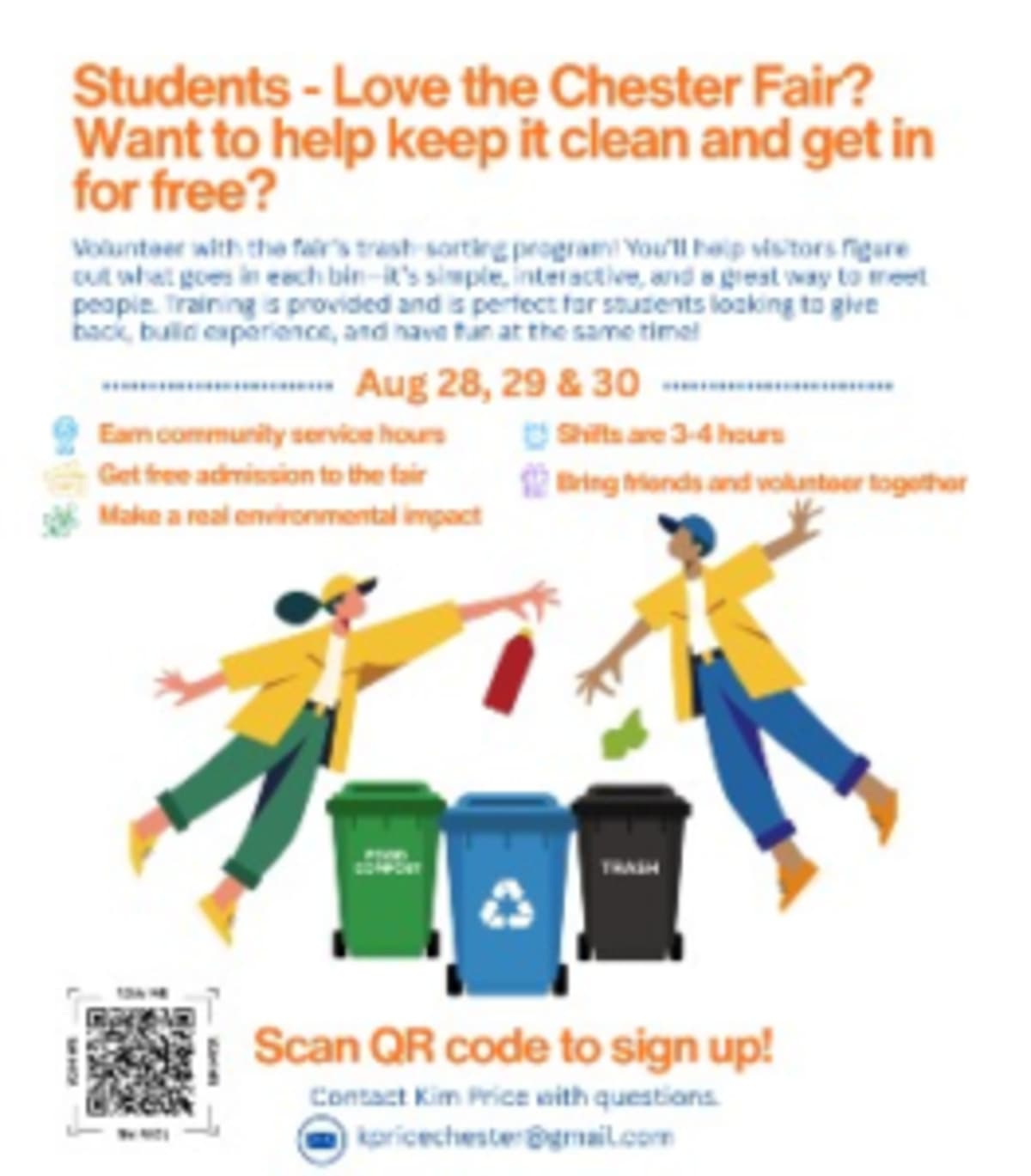 Chester Fair Recruits Teen Volunteers for Zero Waste Goal - Image 2