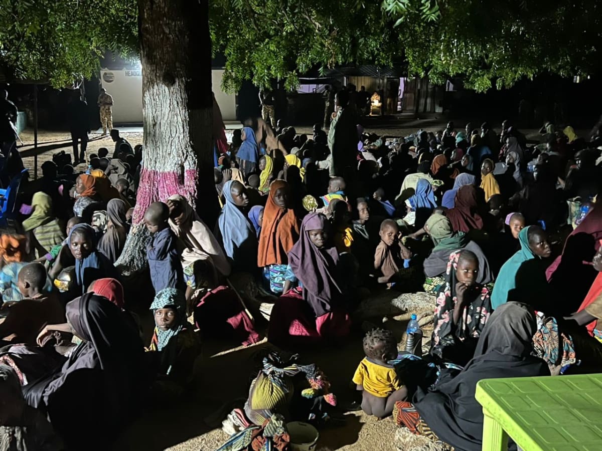 Nigerian Troops Rescue 360 From Terrorists After 3 Months