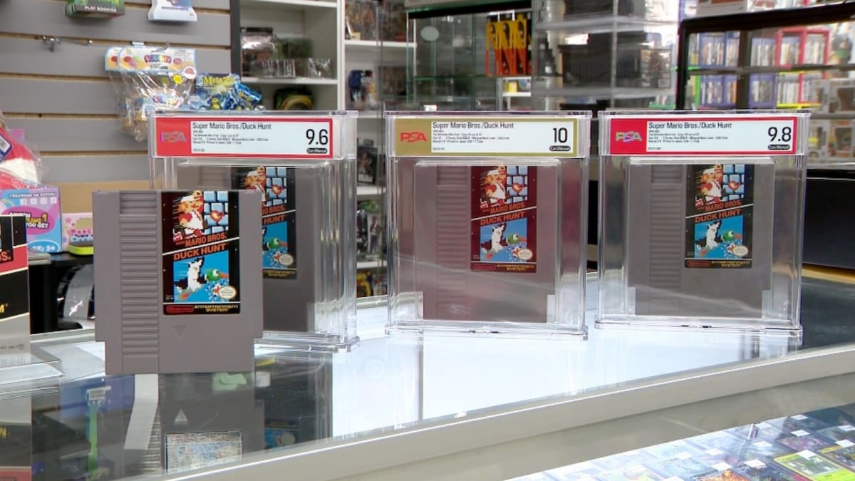 100 Unknown Super Mario Cartridges Found in Wisconsin