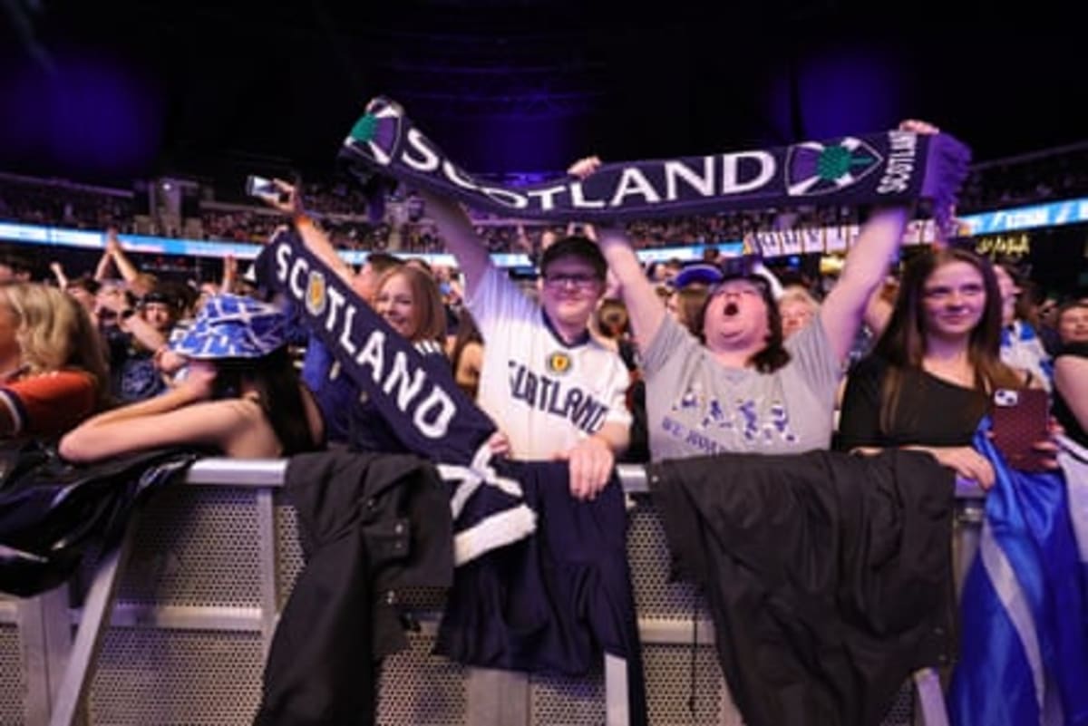Scotland Fans Celebrate First World Cup Win Since 1990 - Image 4