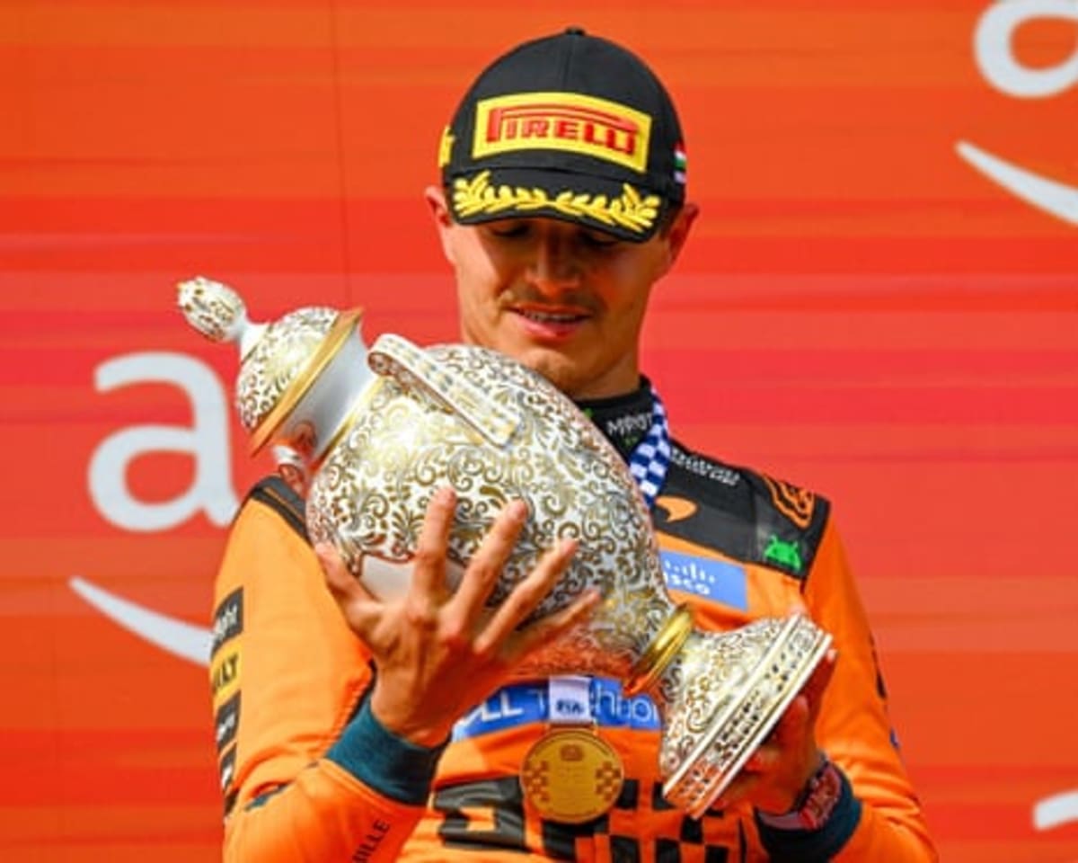 Lando Norris Wins First F1 Race of Season in Hungary - Image 3