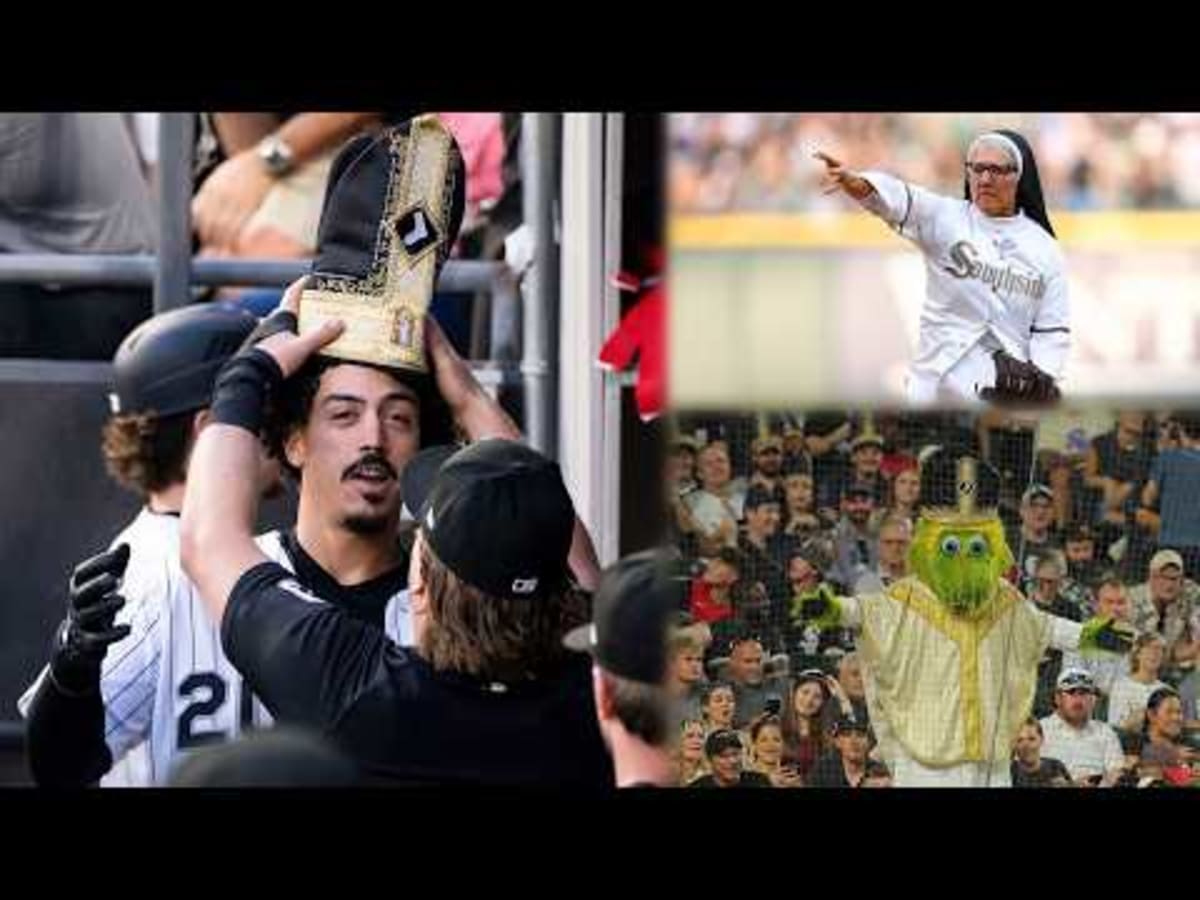 Pope Leo Gets His Own White Sox 'Pope Hat' from Chicago - Image 3