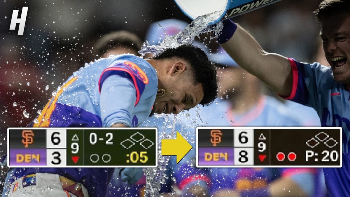 Rockies Rally From Behind for 8-6 Win Over Giants