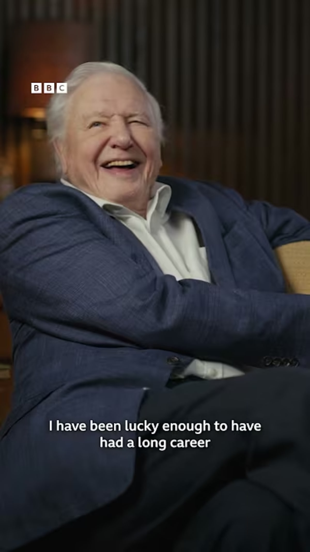 ** David Attenborough in nature, reflecting on his most meaningful wildlife encounters during filming