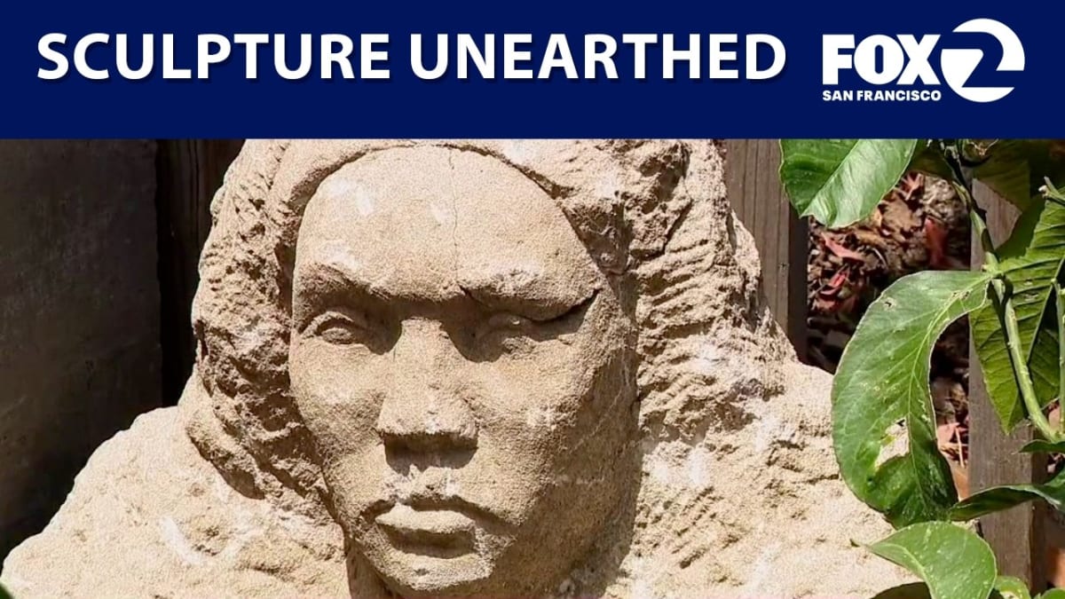 San Francisco Couple Unearths 150-Pound Mystery Sculpture - Image 4