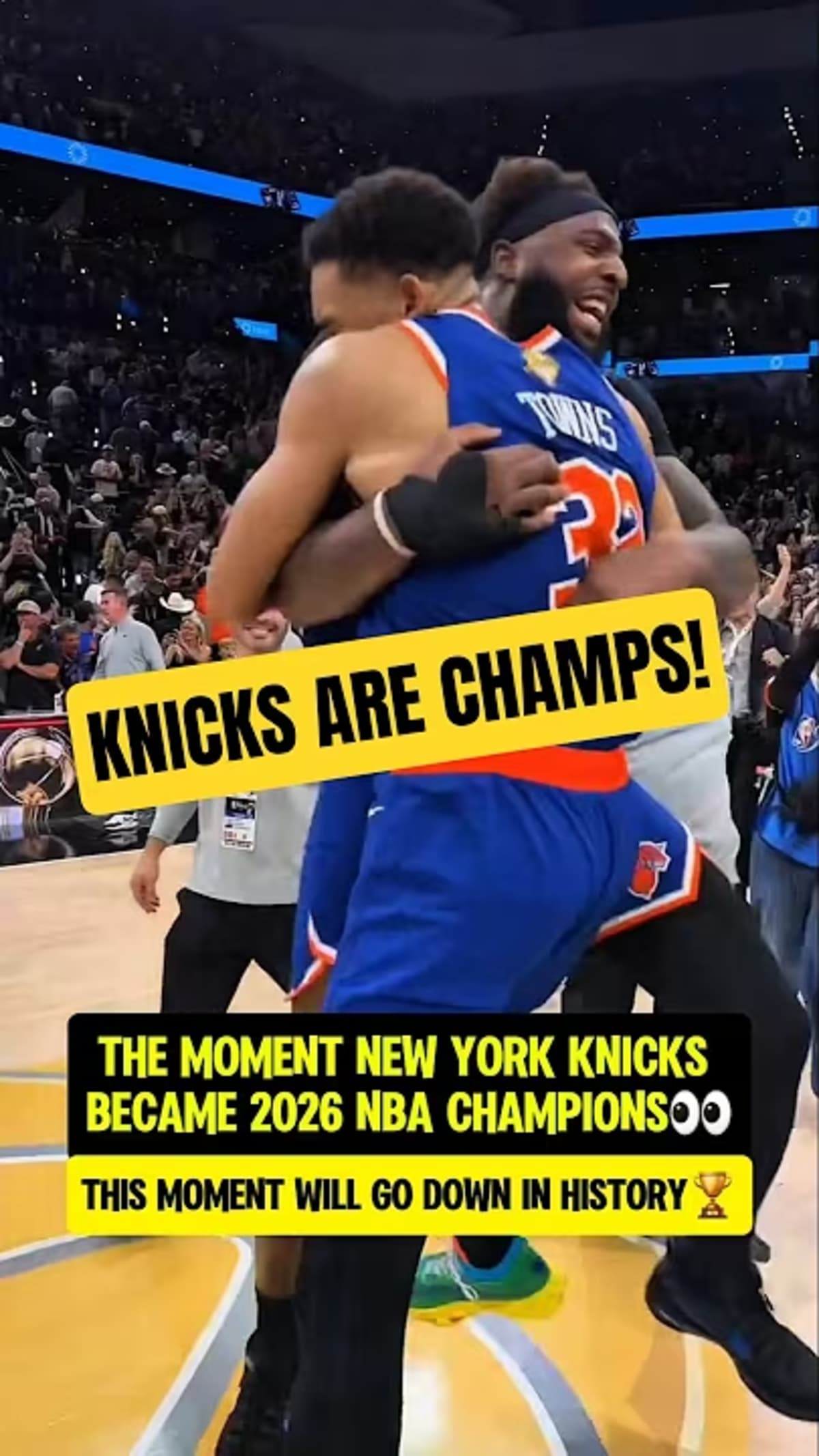 Knicks Win First NBA Title in 51 Years, Beat Spurs 4-1
