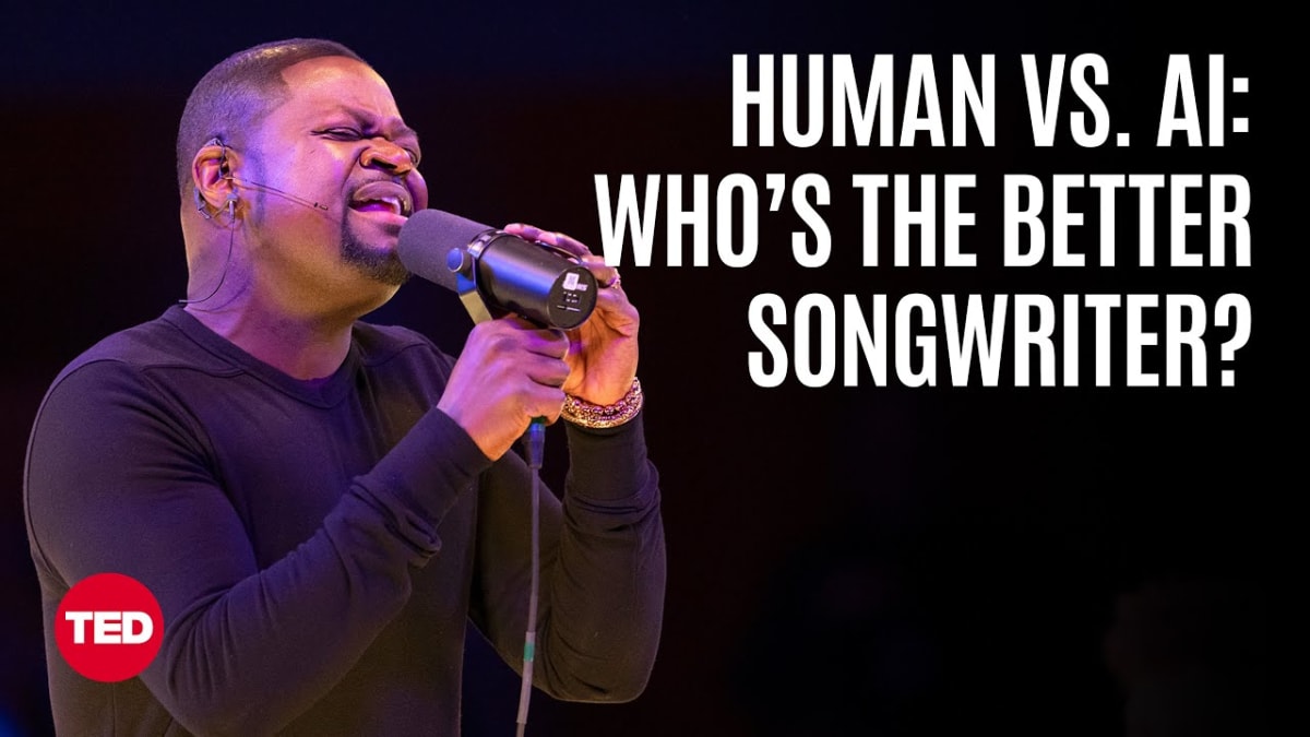 Grammy Songwriter Battles His AI Twin Live on Stage