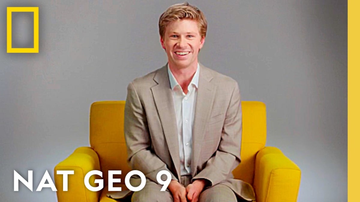 Robert Irwin Joins National Geographic's Yellow Chair