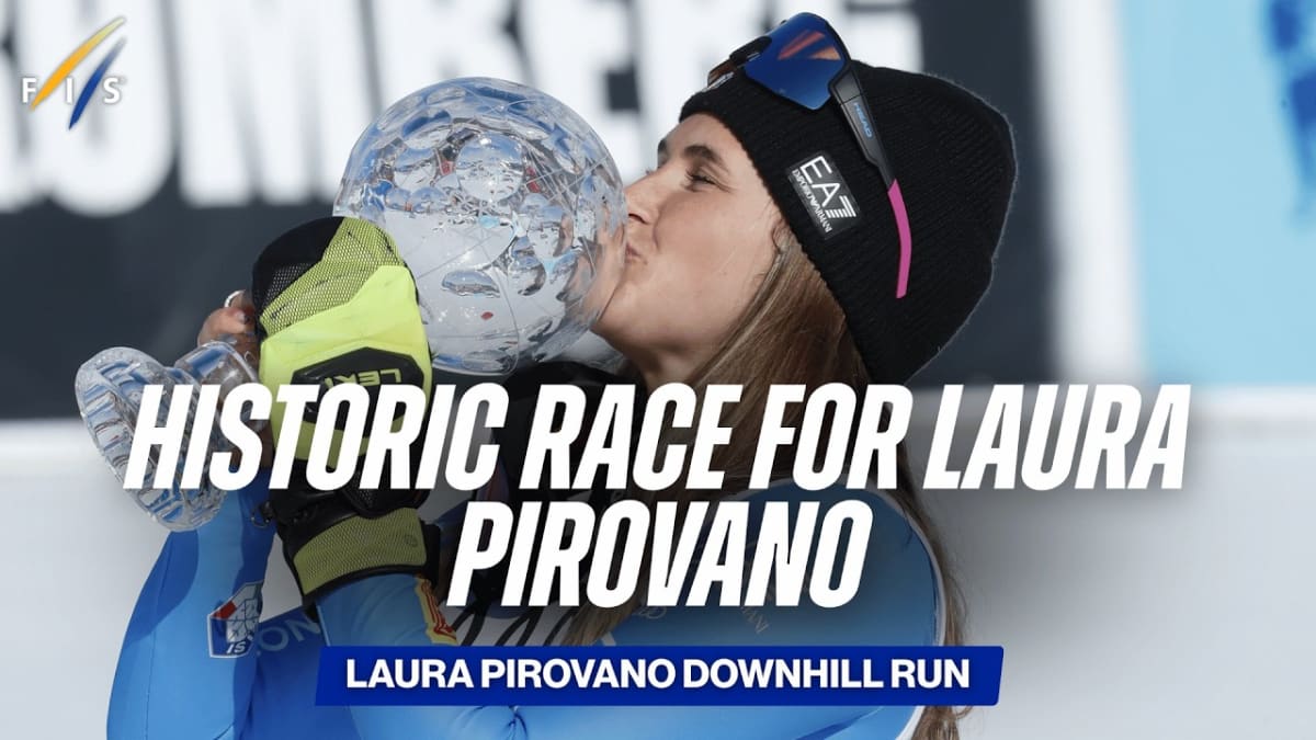 Italy's Laura Pirovano Wins Third Straight World Cup Race