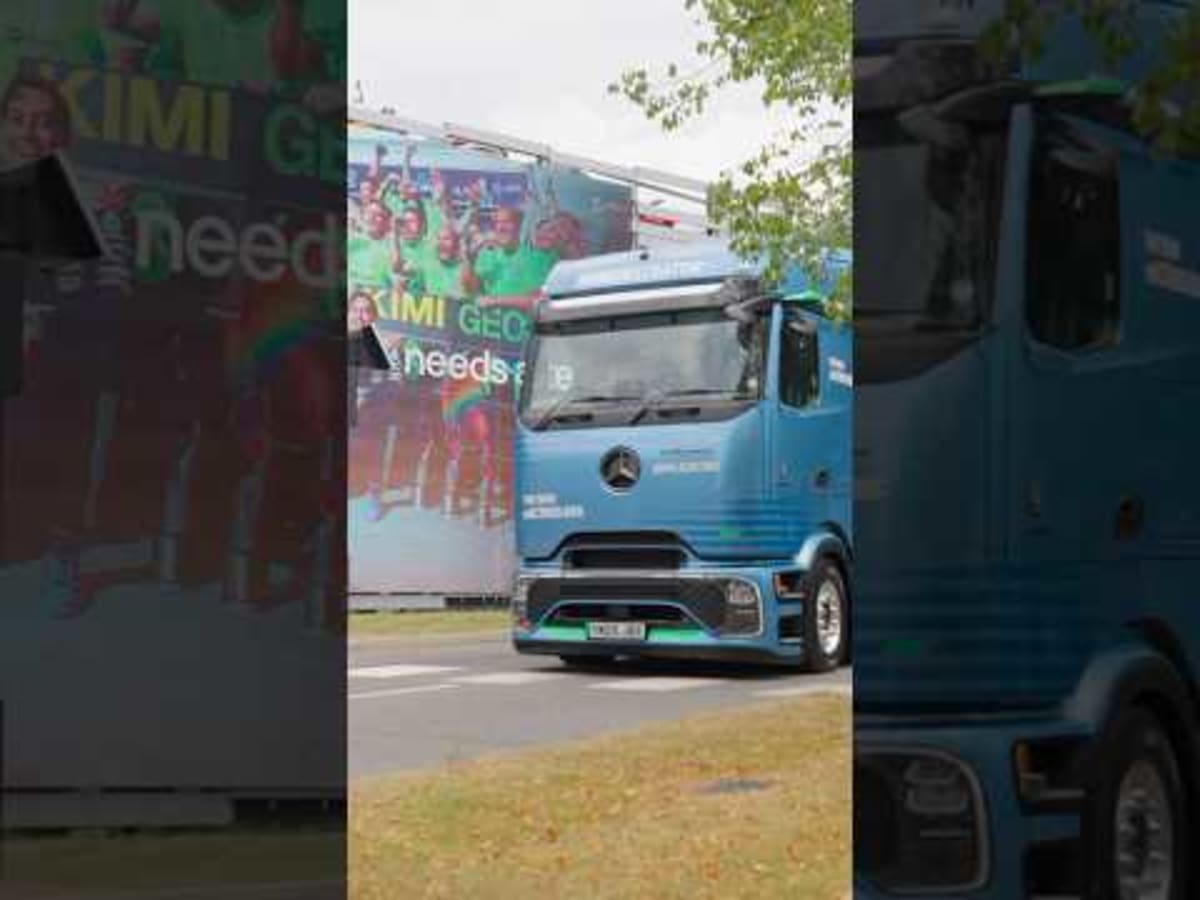F1 Team Cuts Carbon With Electric Trucks Across Europe - Image 3