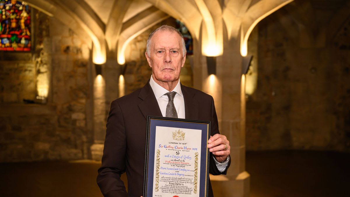 England's 1966 Hero Geoff Hurst Honored at 84