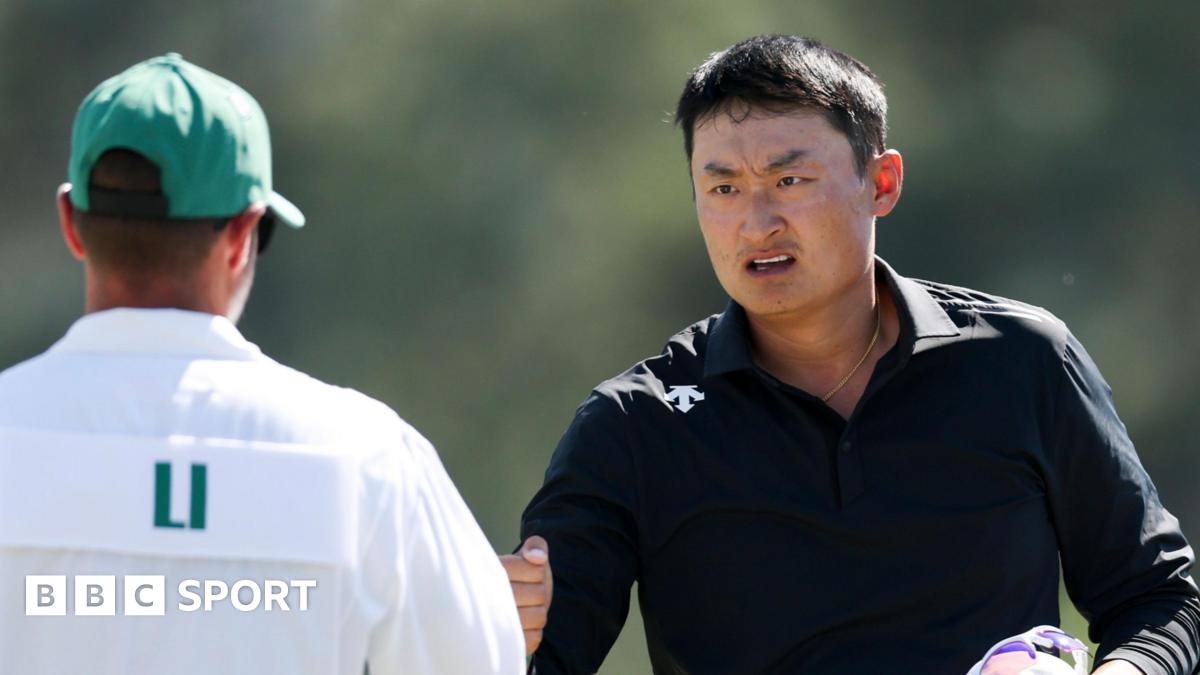 Sick Golfer Li Haotong Battles Into Masters Contention