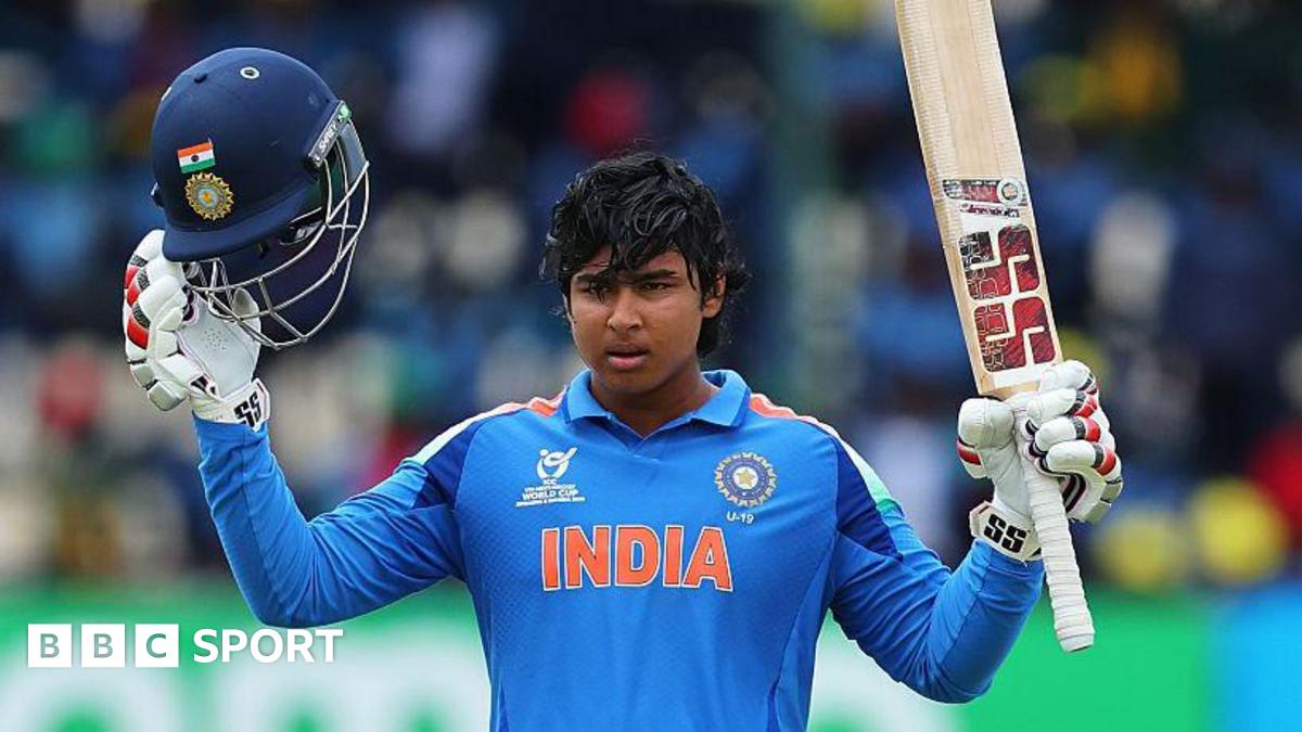 Young cricket player Vaibhav Sooryavanshi batting during an Indian Premier League match