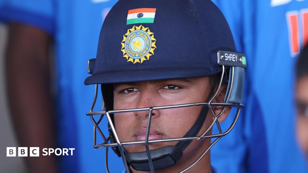 Young cricket player Vaibhav Sooryavanshi batting during an IPL match in India