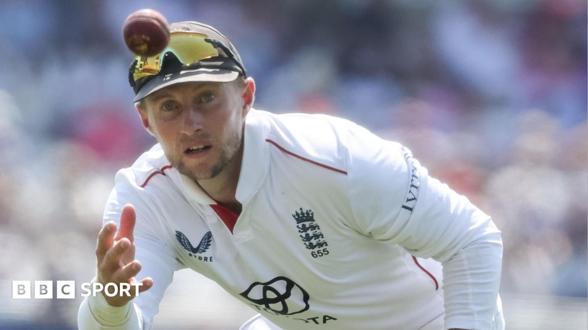 England cricket captain Joe Root in cricket whites during a match