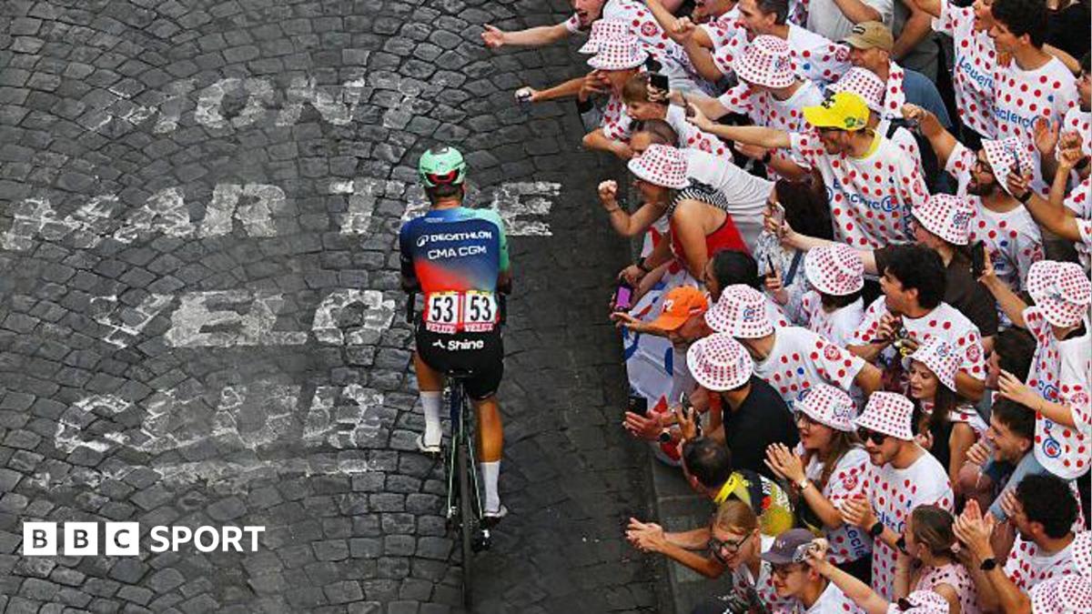Tadej Pogacar celebrates his fifth Tour de France victory before massive crowds in Paris