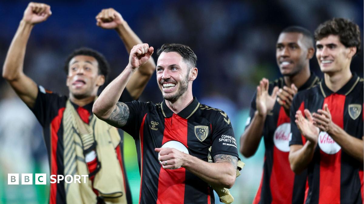 Bournemouth captain Adam Smith leads team onto field for historic first European match in Spain