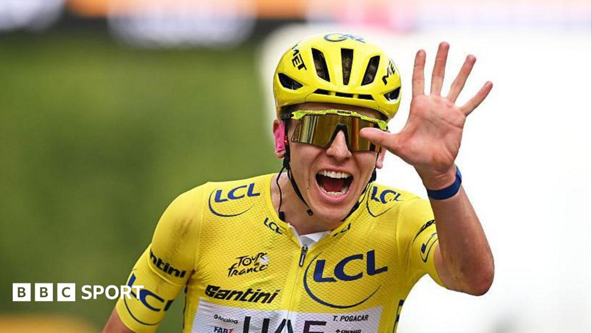 Pogacar Wins Historic Fifth Tour de France in Paris