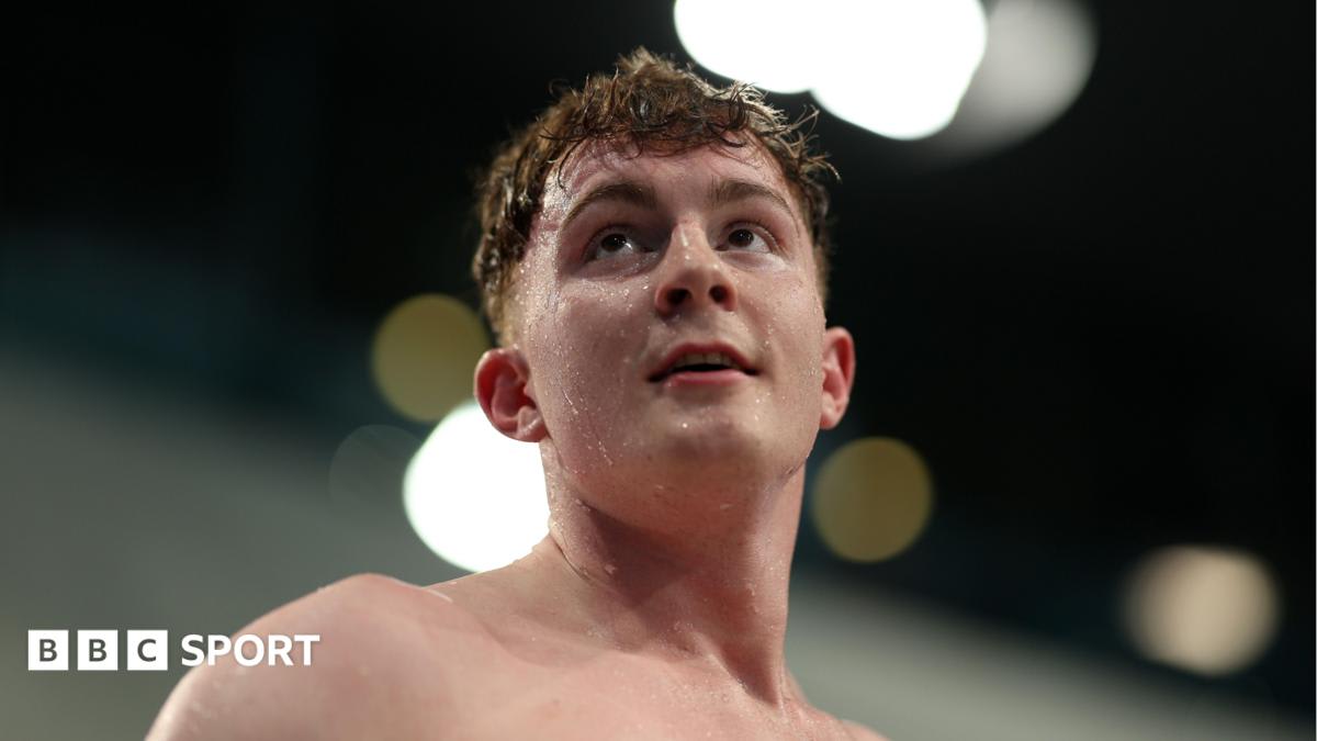 Scottish swimmer Archie Goodburn advocating for brain cancer research at Commonwealth Games Glasgow