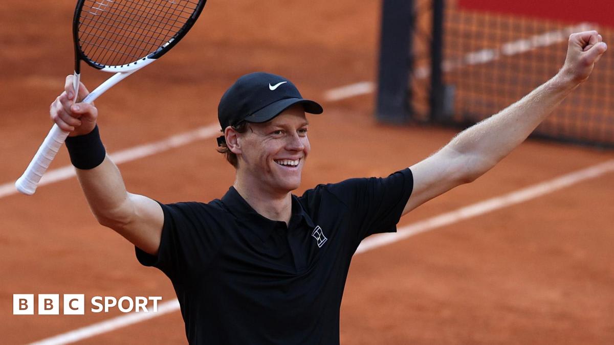 Jannik Sinner, 24, Makes Tennis History in Rome