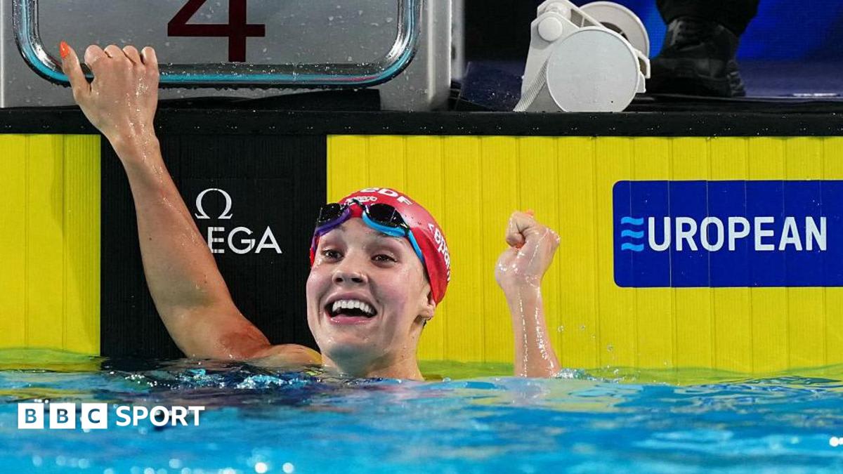 British Swimmer Angharad Evans Wins Gold, Breaks Record