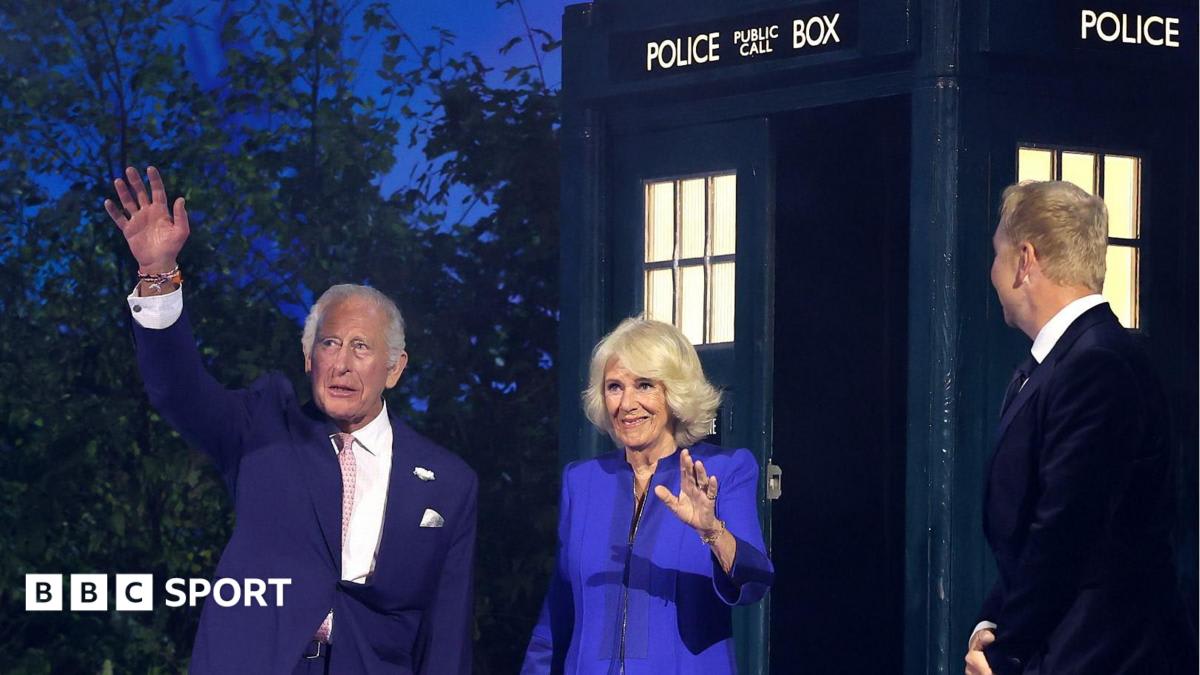 King Charles and Queen Camilla arriving at Glasgow's Hydro Arena for Commonwealth Games opening ceremony