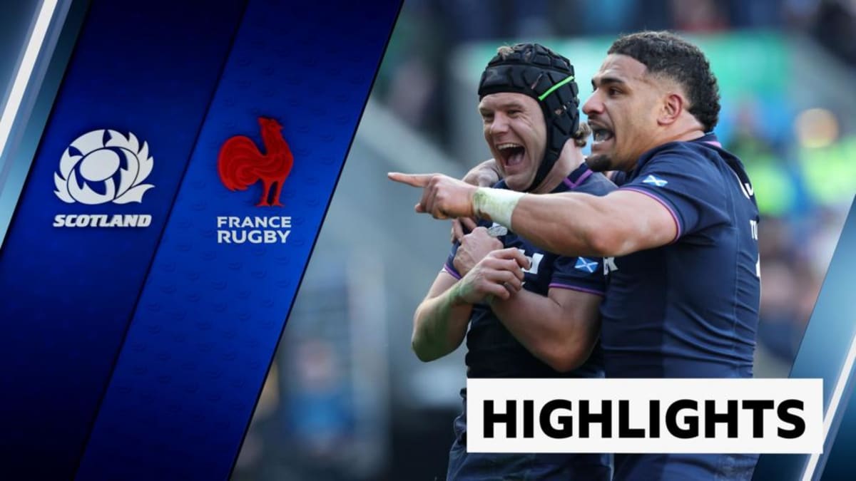 Scotland Scores 7 Tries, Stuns France at Murrayfield