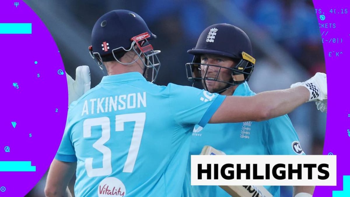 Joe Root batting for England during his match-winning 99 not out against India