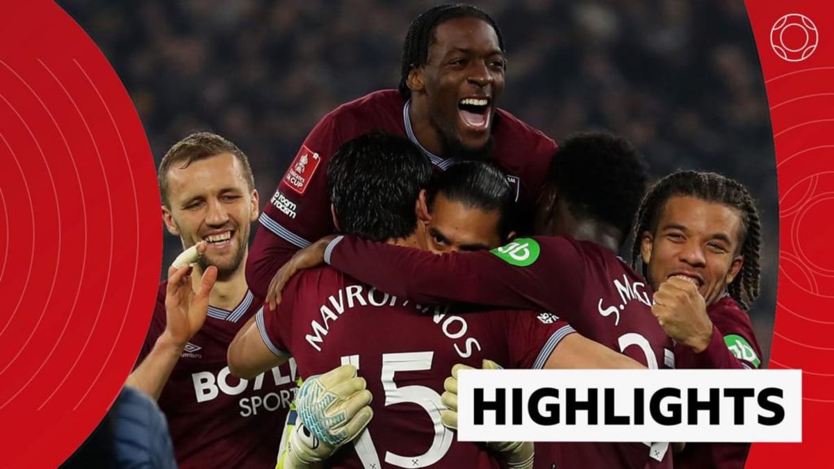 West Ham Reaches FA Cup Quarters After 10-Year Wait