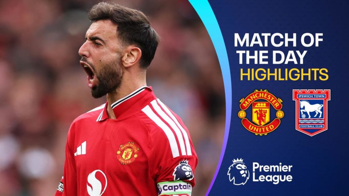 Bruno Fernandes celebrating in Manchester United red jersey after scoring goal at Old Trafford