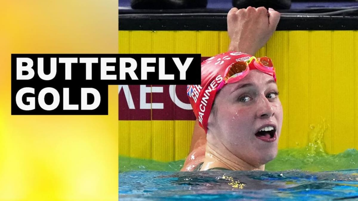 British Swimmer Wins Gold With Lifetime Best Performance