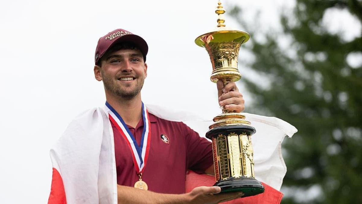 Dad Caddies as Son Wins US Amateur Golf Championship - Image 5