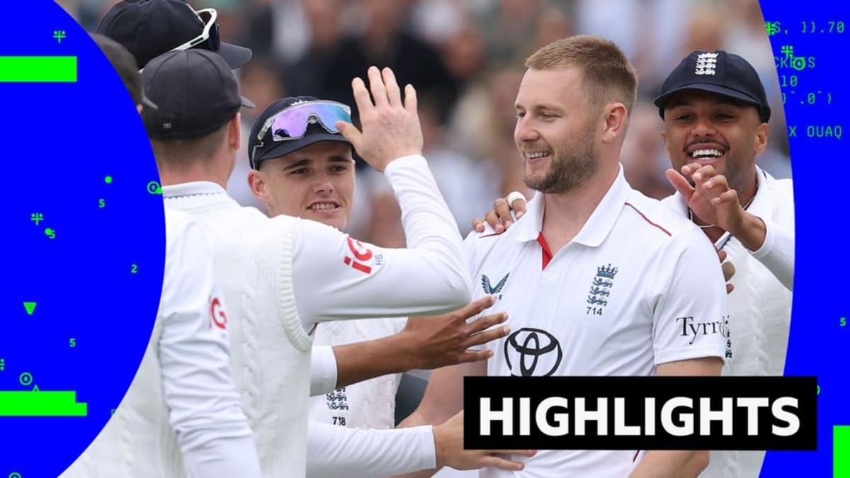 England's Gus Atkinson Takes 5 Wickets to Beat New Zealand