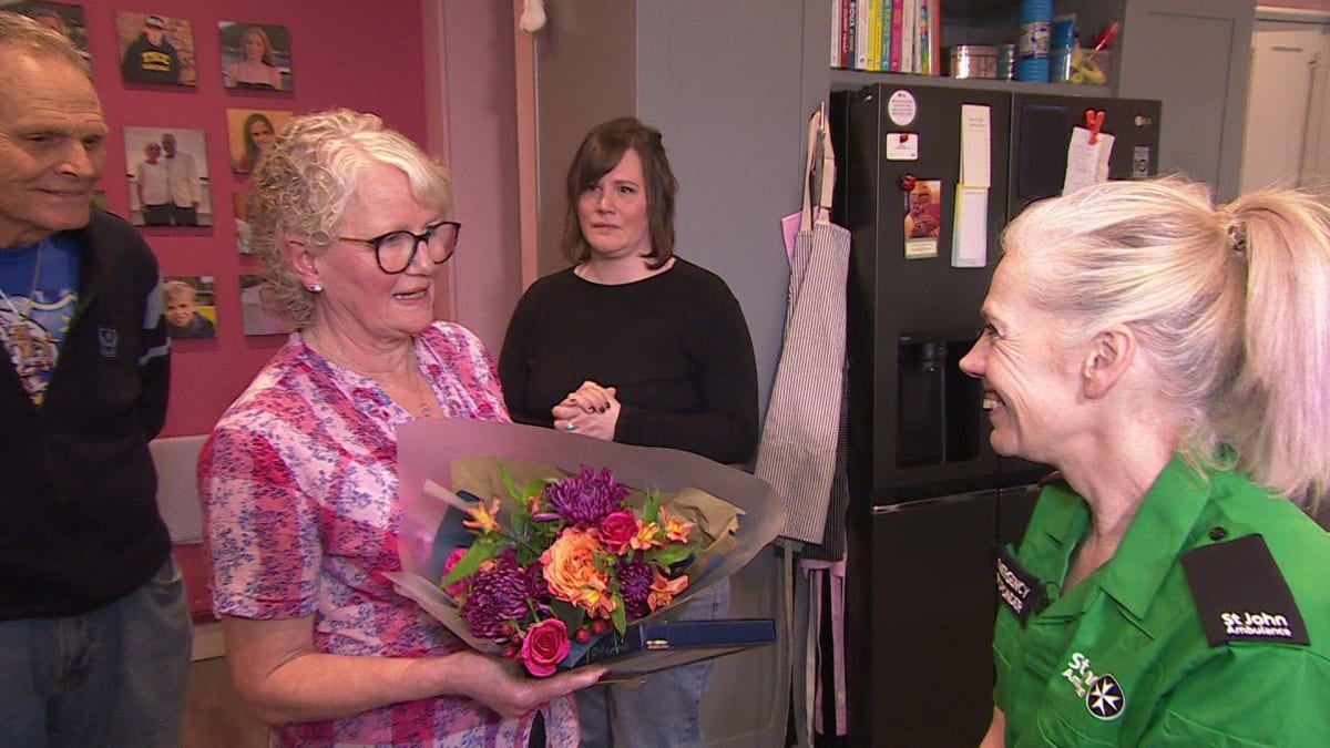 Football Fan Meets Volunteer Paramedic Who Saved His Life - Image 4