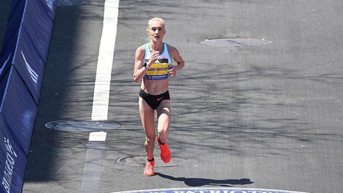 Olympian Runs Boston Marathon 22 Weeks Pregnant - Image 3
