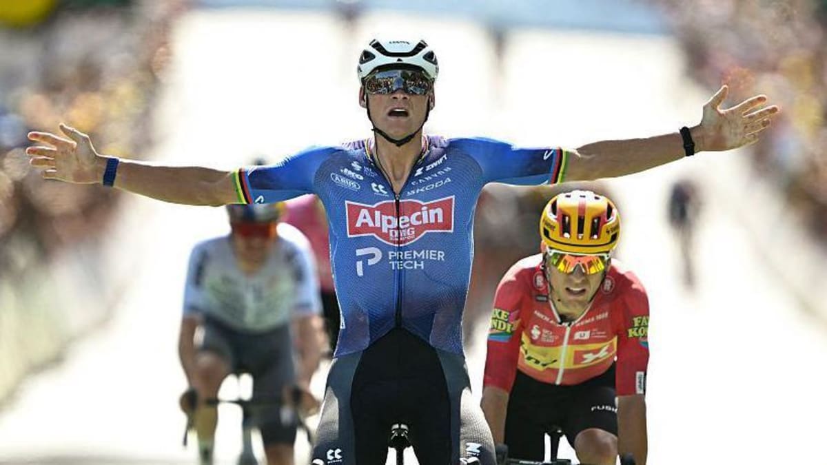 Van der Poel Wins Tour Stage Shortened by Extreme Heat - Image 2