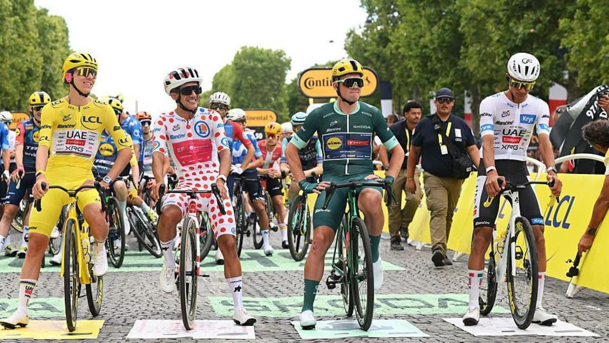 Pogacar Wins Historic Fifth Tour de France in Paris - Image 5