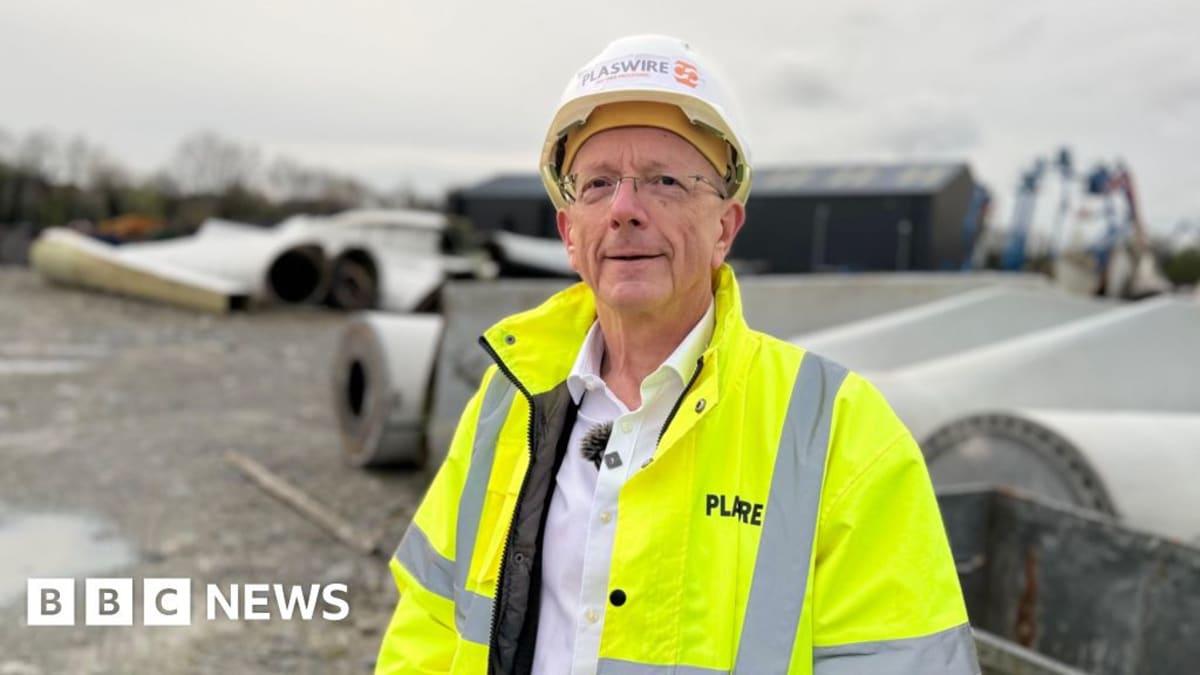 Old Wind Turbines Become Fence Posts in Ireland