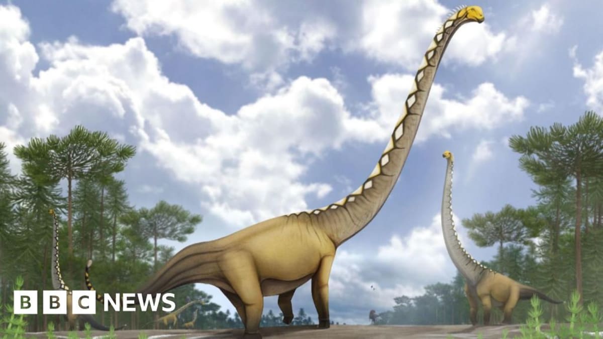 Thailand Discovers New Dinosaur With 66-Foot-Long Neck