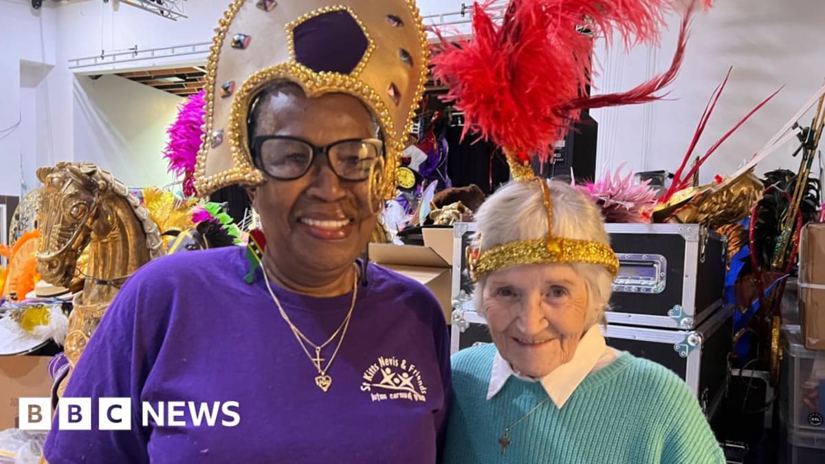 88-Year-Old Costume Maker Celebrates 50 Years of Luton Carnival