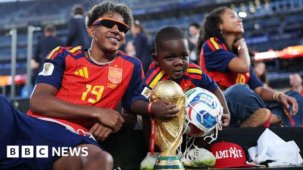 3-Year-Old Steals Show at Brother's World Cup Win