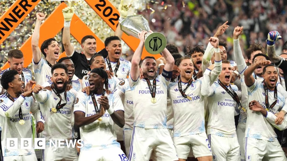 Aston Villa Brings Europa Trophy Home to 100,000 Fans