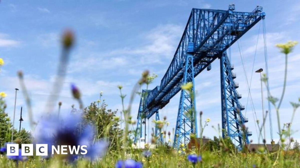 Industrial port facility in northern England where clean energy technologies will be tested and developed