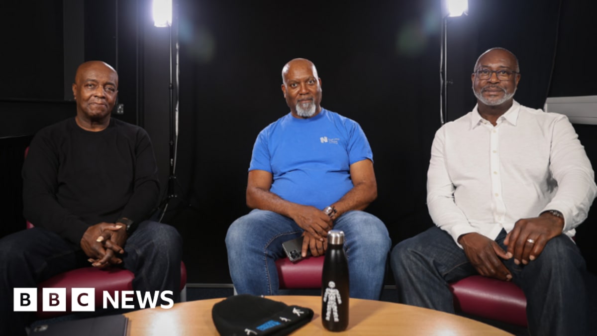 Simeon Greene, prostate cancer survivor and patient advocate, smiling at Royal Wolverhampton NHS Trust