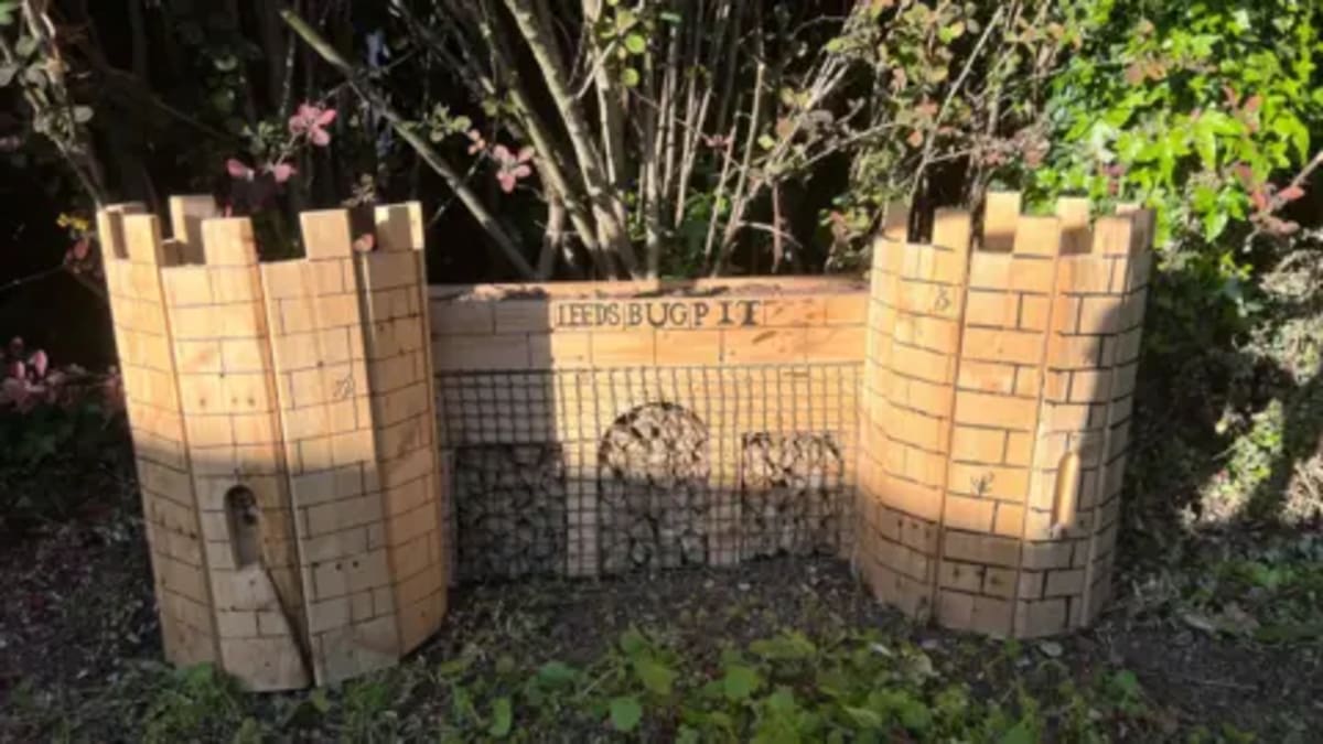 Leeds Train Station Gets Bug Hotels Shaped Like Landmarks - Image 2