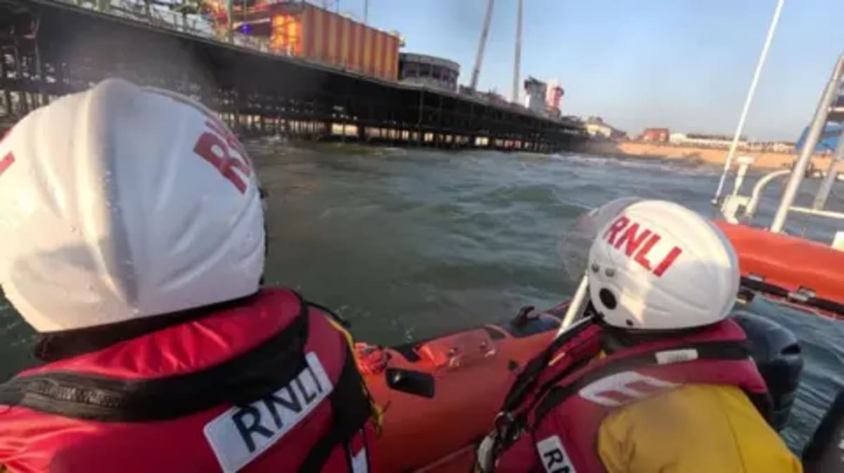 Blackpool Lifeboat Crew Saves Two Boys From Drowning - Image 2