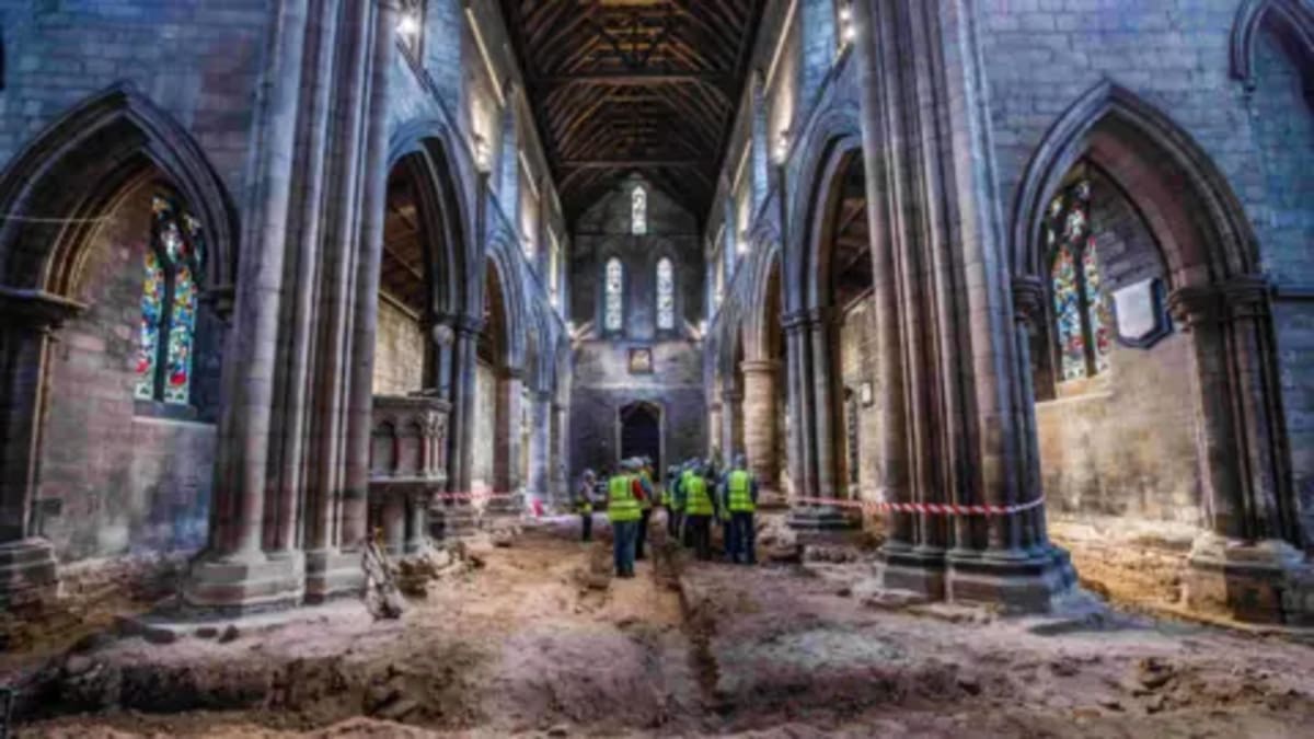 900-Year-Old Church Discovered Under Darlington Floor - Image 2