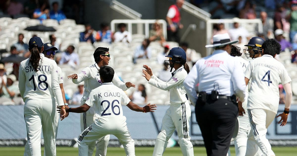 India Women Win First-Ever Lord's Test by 270 Runs